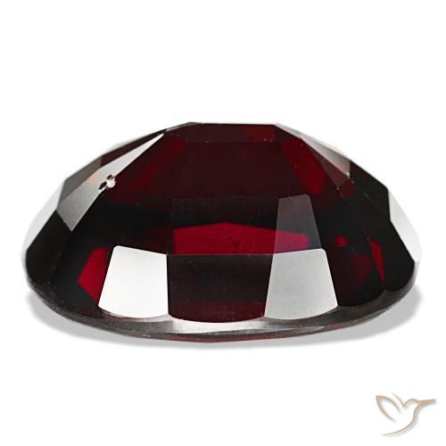 Granato piropo naturale rosso da 14,91 ct, taglio a cuscino, VS