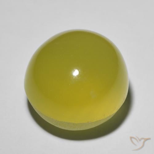 Quarzo Occhio di Gatto Bombo Giallo naturale da 20.24 ct, Ovale, Traslucido