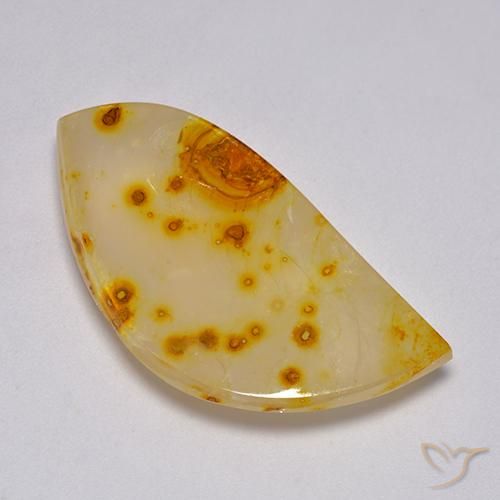 36.28ct Naturale Multicolore Quarzo con marcasite, Taglio a fantasia, Trasparente