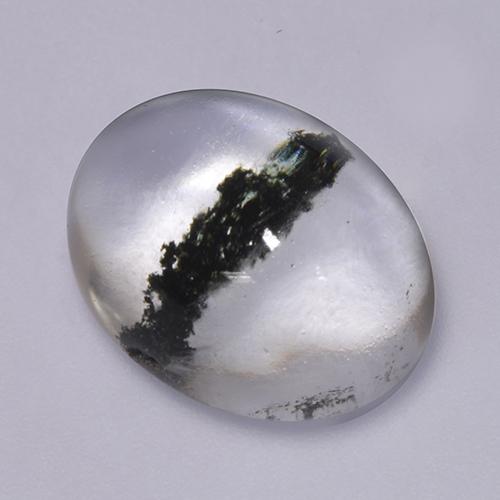 Quarzo Con Marcasite Multicolore naturale da 11.59 ct, Taglio ovale, Trasparente
