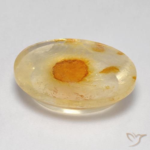 Quarzo con marcasite Multicolore naturale da 7.97 ct, Ovale, Trasparente