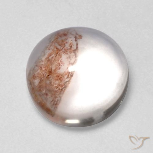 5.76ct Naturale Multicolore Quarzo Con Marcasite, Rotondo, Trasparente, Photo A