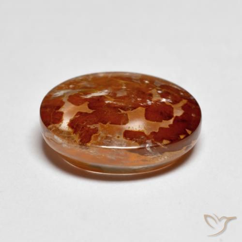 Quarzo con marcasite Multicolore naturale da 5.24 ct, Ovale, Trasparente