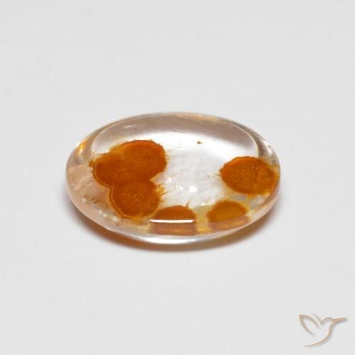 Quarzo con marcasite Multicolore naturale da 2.39 ct, Ovale, Trasparente
