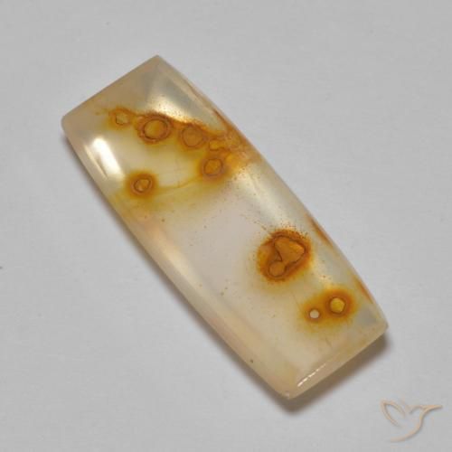 7.80ct Naturale Multicolore Quarzo con marcasite, Taglio a baguette, Trasparente
