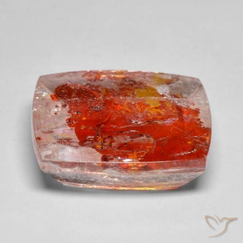 Quarzo con marcasite Multicolore naturale da 13.12 ct, Cuscino, Traslucido
