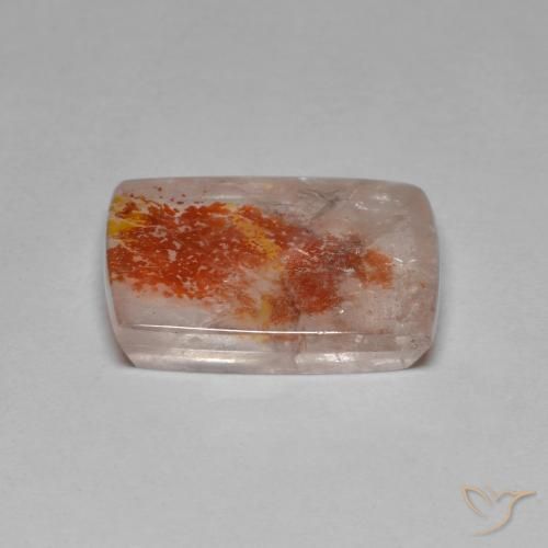 Quarzo con marcasite Multicolore naturale da 9.82 ct, Taglio a baguette, Trasparente
