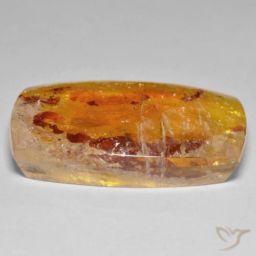 Quarzo con marcasite Multicolore naturale da 63.38 ct, Cuscino, Trasparente