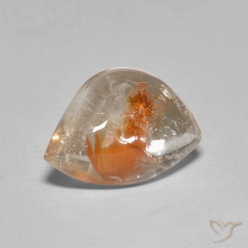 Quarzo con marcasite Multicolore naturale da 4.61 ct, Taglio a fantasia, Trasparente