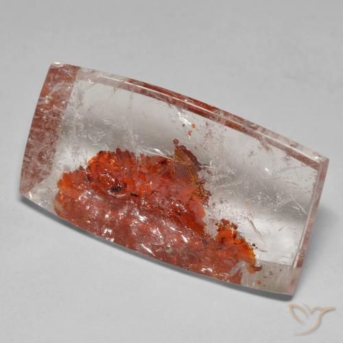 Quarzo con marcasite Multicolore naturale da 29.59 ct, Taglio a baguette, Trasparente