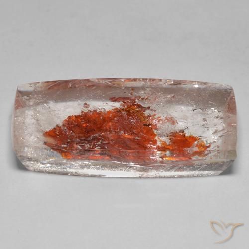 Quarzo con marcasite Multicolore naturale da 29.59 ct, Taglio a baguette, Trasparente