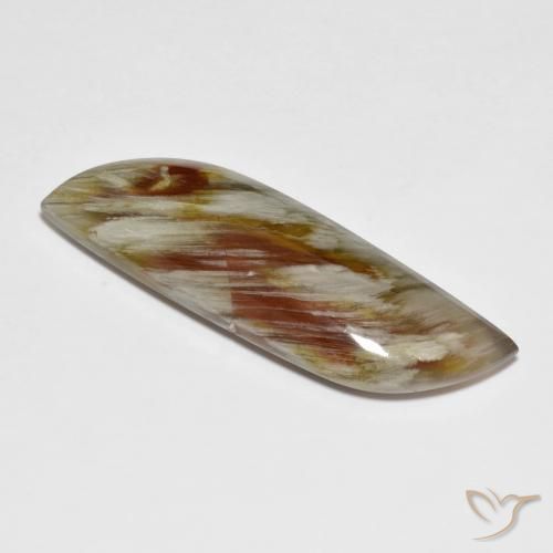 Quarzo con marcasite Multicolore naturale da 20.02 ct, Taglio a fantasia, Opaco