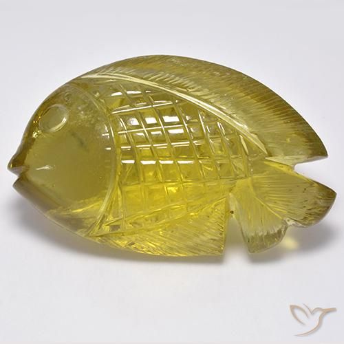 Quarzo Giallo chiaro naturale da 116.65 ct, Taglio a fantasia, Trasparente