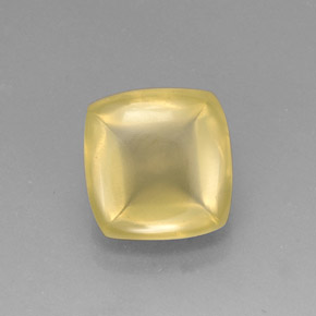 Quarzo naturale giallo da 8,40 ct, trasparente, trasparente/traslucido