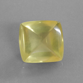 Quarzo naturale giallo da 7,60 ct, trasparente, trasparente/traslucido