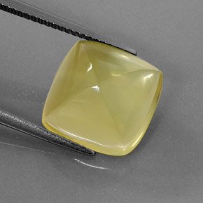 Quarzo naturale giallo da 7,78 ct, trasparente, trasparente/traslucido