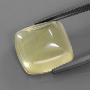 Quarzo naturale giallo da 8,29 ct, trasparente, trasparente/traslucido