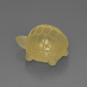 Quarzo naturale giallo da 28,53 ct, trasparente, trasparente/traslucido