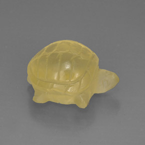 Quarzo naturale giallo da 28,53 ct, trasparente, trasparente/traslucido