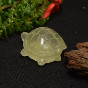 Quarzo naturale giallo da 23,95 ct, forma fantasia, traslucido