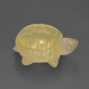 Quarzo naturale giallo da 26,47 ct, trasparente, trasparente/traslucido