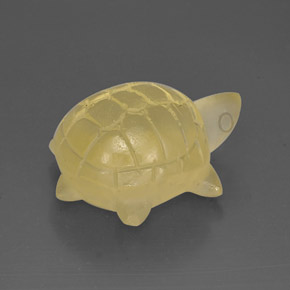Quarzo naturale giallo da 26,47 ct, trasparente, trasparente/traslucido