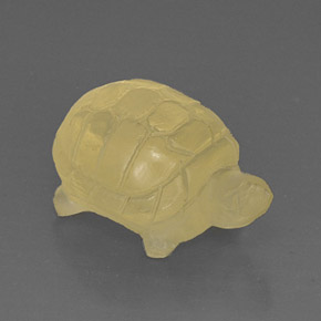 Quarzo naturale giallo da 18,65 ct, trasparente, trasparente/traslucido