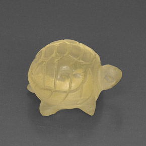 Quarzo naturale giallo da 17,80 ct, trasparente, trasparente/traslucido