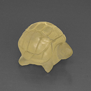 Quarzo naturale giallo da 17,80 ct, trasparente, trasparente/traslucido