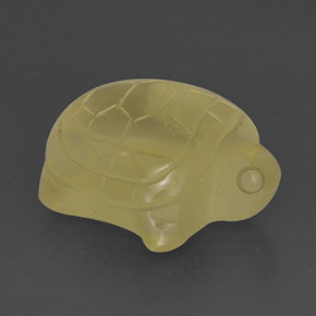 Quarzo naturale giallo da 24,91 ct, trasparente, trasparente/traslucido