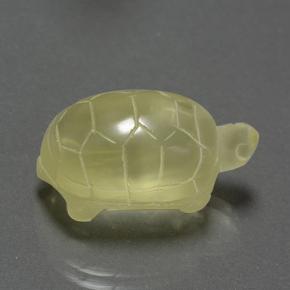 Quarzo naturale giallo da 26,38 ct, forma fantasia, traslucido