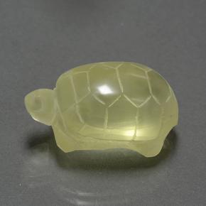 Quarzo naturale giallo da 26,38 ct, forma fantasia, traslucido