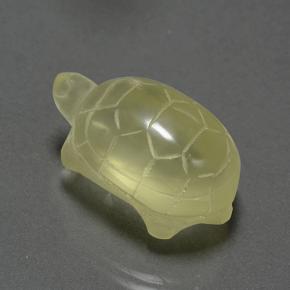 Quarzo naturale giallo da 26,38 ct, forma fantasia, traslucido