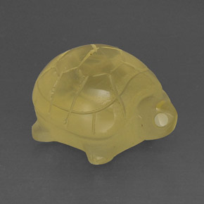 Quarzo naturale giallo da 25,06 ct, trasparente, trasparente/traslucido