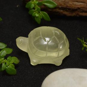 Quarzo naturale giallo da 21,59 ct, forma fantasia, traslucido
