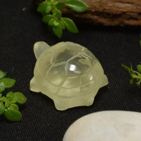 Quarzo naturale giallo da 21,59 ct, forma fantasia, traslucido