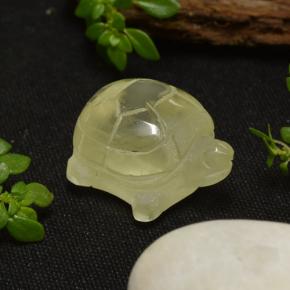 Quarzo naturale giallo da 21,59 ct, forma fantasia, traslucido