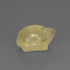 Quarzo naturale giallo da 18,11 ct, trasparente, trasparente/traslucido