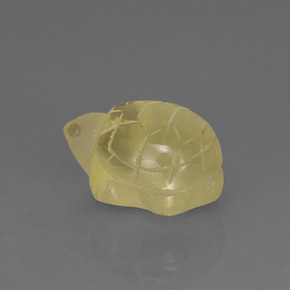 Quarzo naturale giallo da 18,11 ct, trasparente, trasparente/traslucido