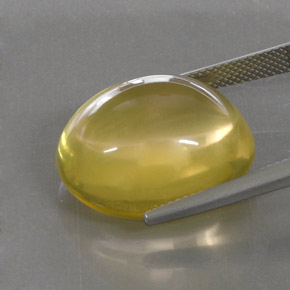 Quarzo naturale giallo da 28,90 ct, trasparente, trasparente/traslucido