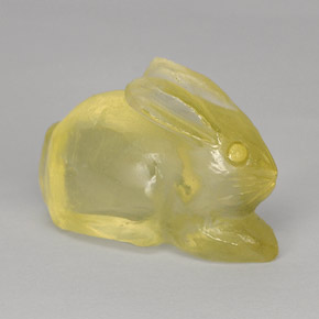 Quarzo naturale giallo da 32,44 ct, trasparente, trasparente/traslucido