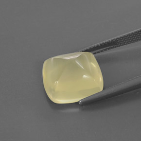 Quarzo naturale giallo da 8,21 ct, trasparente, trasparente/traslucido