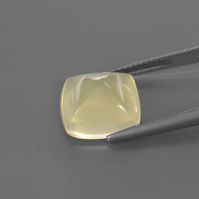 Quarzo naturale giallo da 7,36 ct, trasparente, trasparente/traslucido