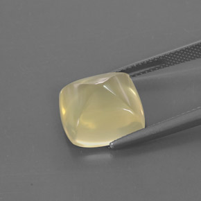 Quarzo naturale giallo da 8,78 ct, trasparente, trasparente/traslucido