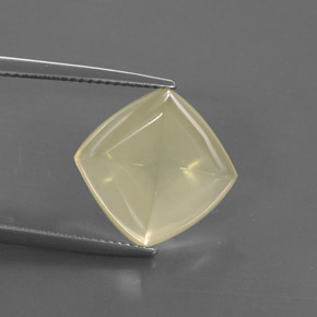 Quarzo naturale giallo da 8,62 ct, trasparente, trasparente/traslucido