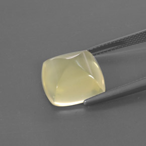 Quarzo naturale giallo da 8,62 ct, trasparente, trasparente/traslucido