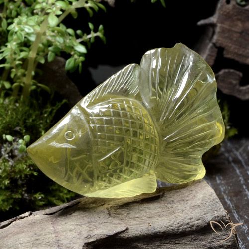 Quarzo Giallo mais chiaro naturale da 106.35 ct, Taglio a fantasia, Trasparente