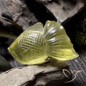Quarzo Giallo chiaro naturale da 204.90 ct, Taglio a fantasia, Trasparente