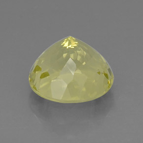 Quarzo Giallo limone naturale da 8.47 ct, Taglio rotondo, VVS