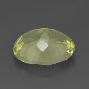 Quarzo naturale giallo da 3,06 ct, taglio ovale, VVS-VS